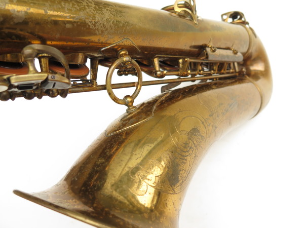 Saxophone ténor Selmer Super Balanced Action verni gravé (23)