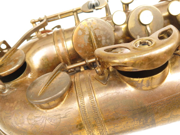 Saxophone ténor Selmer Super Balanced Action verni gravé (4)