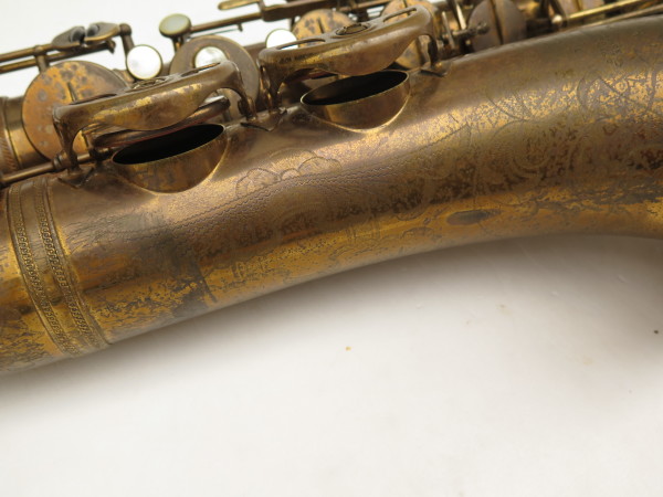 Saxophone ténor Selmer Super Balanced Action verni gravé (5)