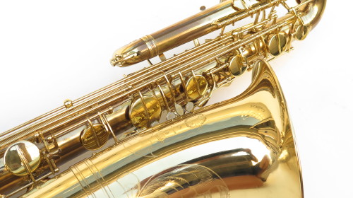 Saxophone basse Selmer Super Action 80 Serie 2 verni gravé (1)