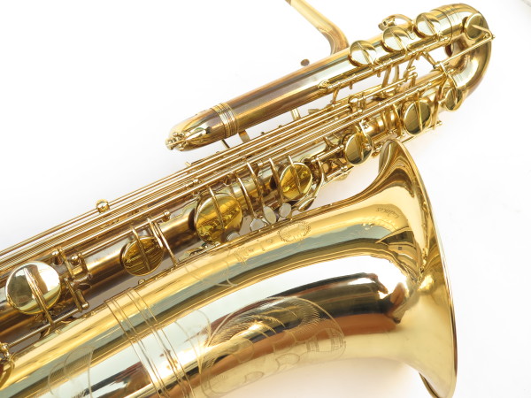 Saxophone basse Selmer Super Action 80 Serie 2 verni gravé (1)