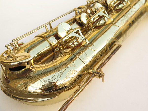 Saxophone basse Selmer Super Action 80 Serie 2 verni gravé (2)