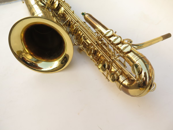 Saxophone basse Selmer Super Action 80 Serie 2 verni gravé (4)
