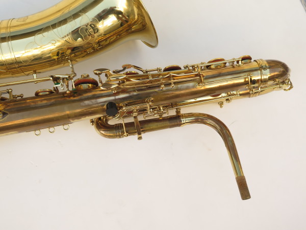 Saxophone basse Selmer Super Action 80 Serie 2 verni gravé (8)