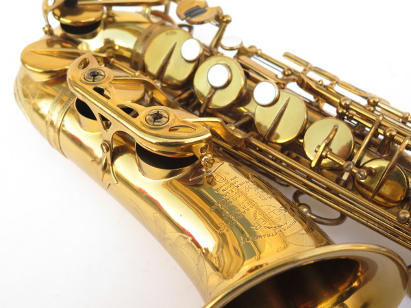 Saxophone alto Selmer Mark 6 verni gravé (12)