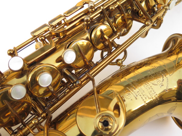 Saxophone alto Selmer Mark 6 verni gravé (4)