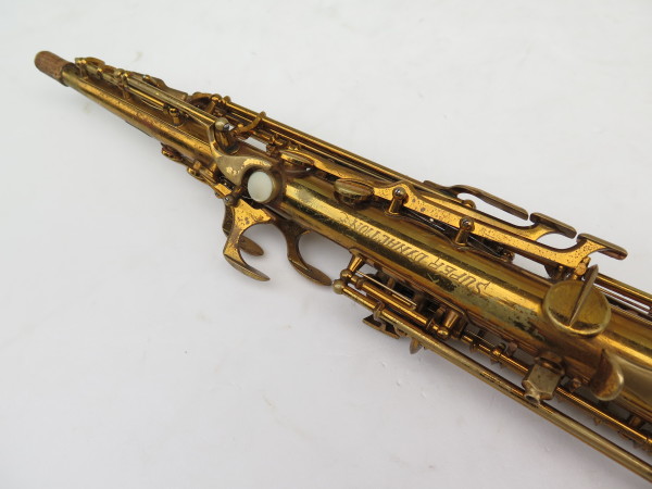 Saxophone soprano Buffet Crampon Super Dynaction verni gravé (1)