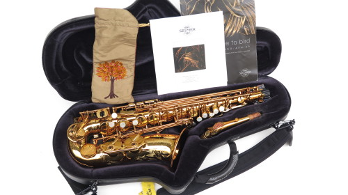 Saxophone alto Selmer Référence Hummingbird America 2005 verni gravé (1)