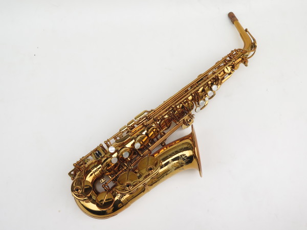 Saxophone alto Selmer Référence Hummingbird America 2005 verni gravé (3)