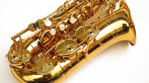 Saxophone alto Selmer Supreme verni gravé (1)