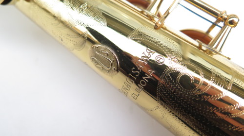 Saxophone soprano Yanagisawa Elimona S880 verni gravé (1)