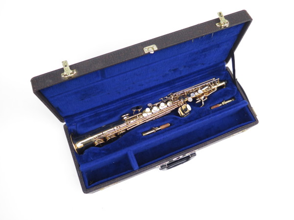Saxophone soprano Yanagisawa Elimona S880 verni gravé (10)