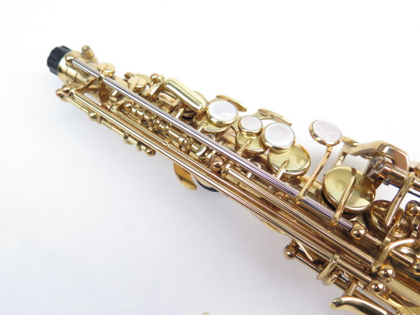 Saxophone soprano Yanagisawa Elimona S880 verni gravé (3)