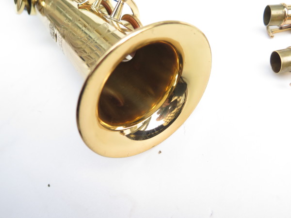 Saxophone soprano Yanagisawa Elimona S880 verni gravé (4)