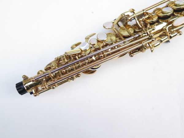 Saxophone soprano Yanagisawa Elimona S880 verni gravé (8)