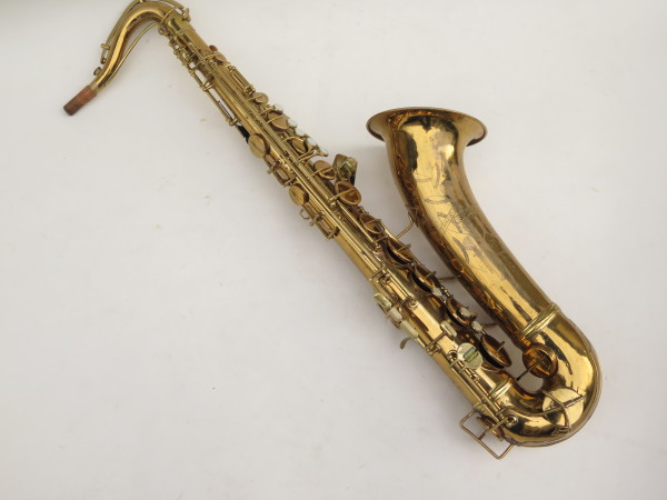 Saxophone ténor Conn 10 M verni gravé ladyface (12)