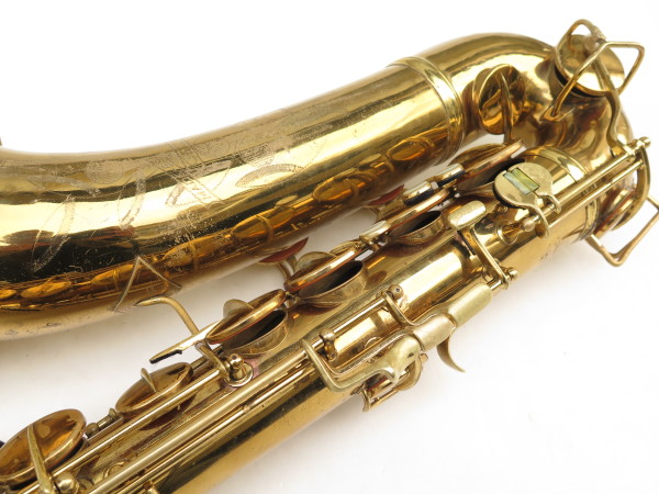 Saxophone ténor Conn 10 M verni gravé ladyface (2)