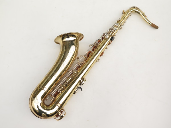 Saxophone ténor Selmer Mark 6 verni gravé clétage argenté (10)