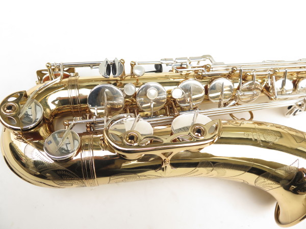 Saxophone ténor Selmer Mark 6 verni gravé clétage argenté (13)