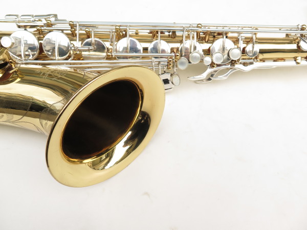 Saxophone ténor Selmer Mark 6 verni gravé clétage argenté (15)