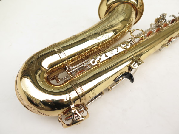 Saxophone ténor Selmer Mark 6 verni gravé clétage argenté (17)