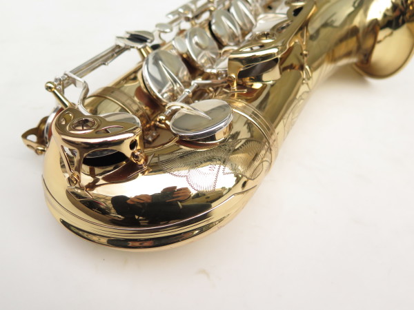 Saxophone ténor Selmer Mark 6 verni gravé clétage argenté (4)