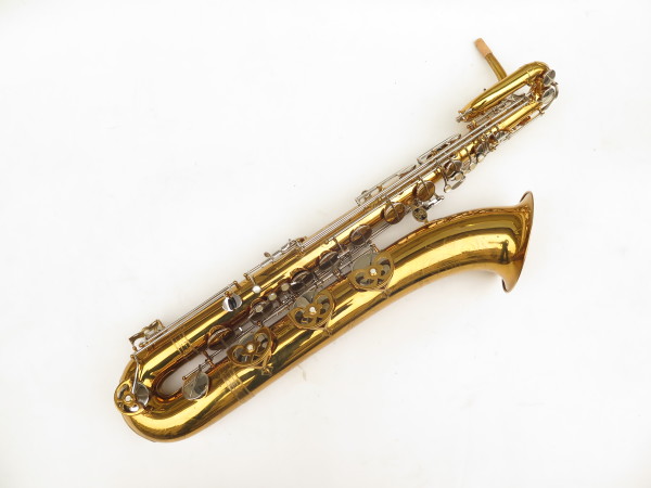 Saxophone baryton Buffet Crampon La grave verni gravé (9)