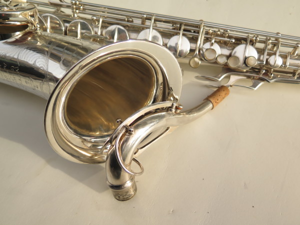 Saxophone ténor Buffet Crampon argenté gravé (10)