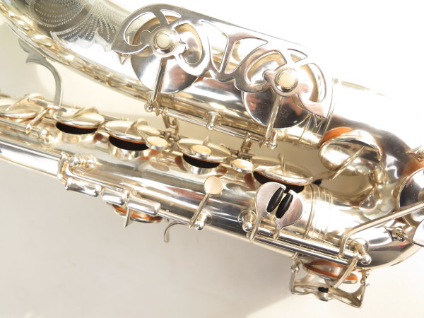 Saxophone ténor Buffet Crampon argenté gravé (2)