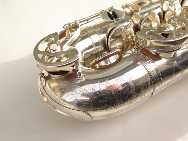 Saxophone ténor Buffet Crampon argenté gravé (4)