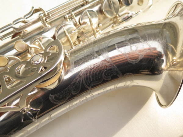 Saxophone ténor Buffet Crampon argenté gravé (5)