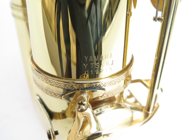 Saxophone ténor Yamaha YTS 61 verni gravé (5)