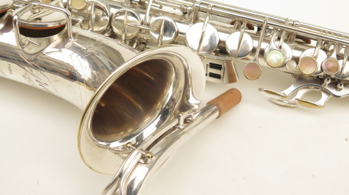 Saxophone alto Gras Prima liberator argenté gravé (1)