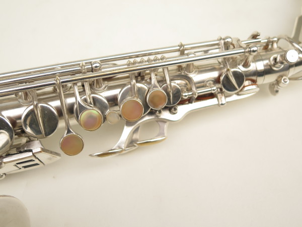 Saxophone alto Gras Prima liberator argenté gravé (10)
