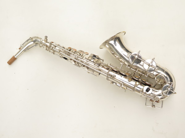 Saxophone alto Gras Prima liberator argenté gravé (3)
