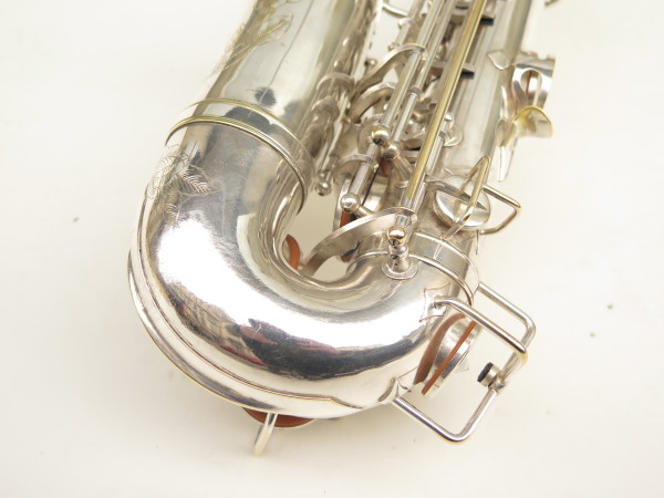 Saxophone alto Gras Prima liberator argenté gravé (5)