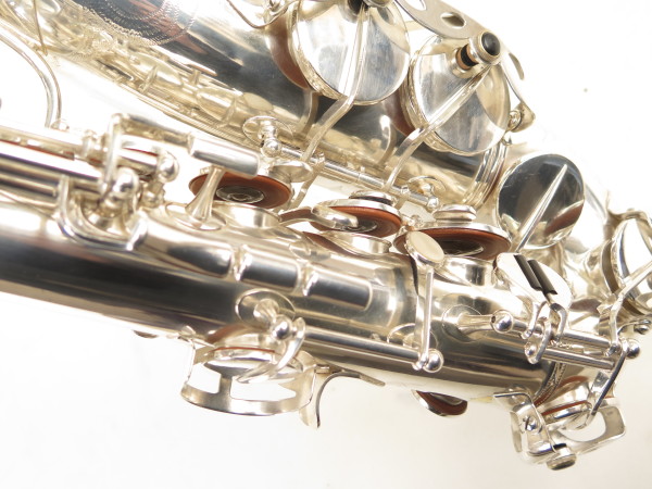 Saxophone alto Louis Augu Royal argenté gravé (19)