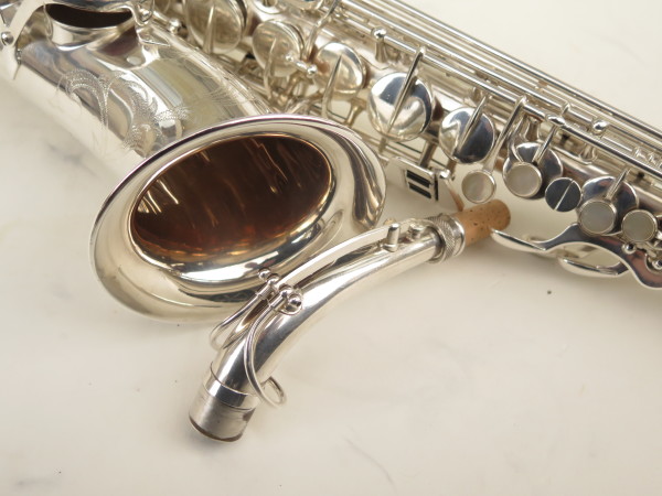 Saxophone alto Louis Augu Royal argenté gravé (2)