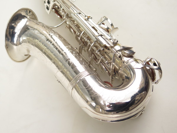Saxophone alto Louis Augu Royal argenté gravé (7)