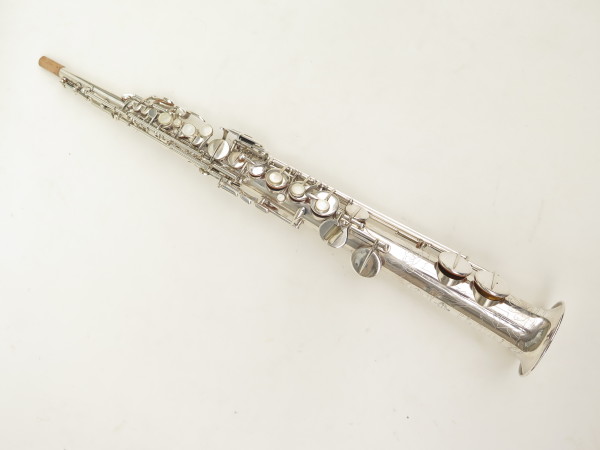 Saxophone soprano Buffet Crampon SA argenté gravé (14)