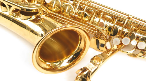Saxophone alto Yamaha YAS 875 Custom EX verni gravé (1)