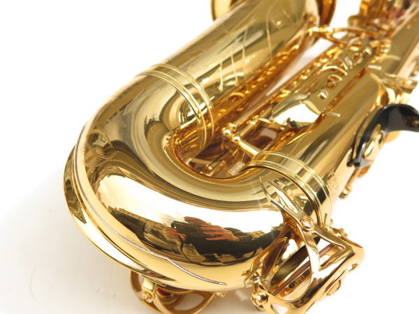 Saxophone alto Yamaha YAS 875 Custom EX verni gravé (10)