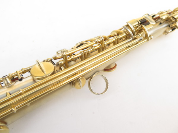 Saxophone soprano Martin handcraft plaqué or sablé gravé (10)