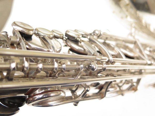 Saxophone ténor Selmer Mark 6 argenté (1)