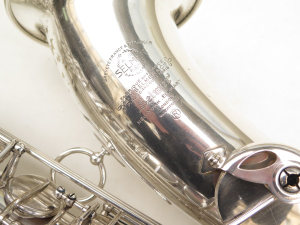 Saxophone ténor Selmer Mark 6 argenté (13)