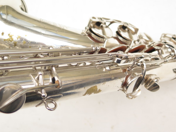 Saxophone ténor Selmer Mark 6 argenté (16)