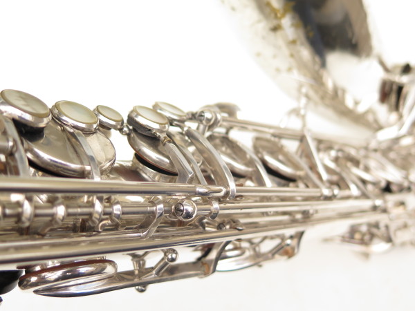 Saxophone ténor Selmer Mark 6 argenté (2)