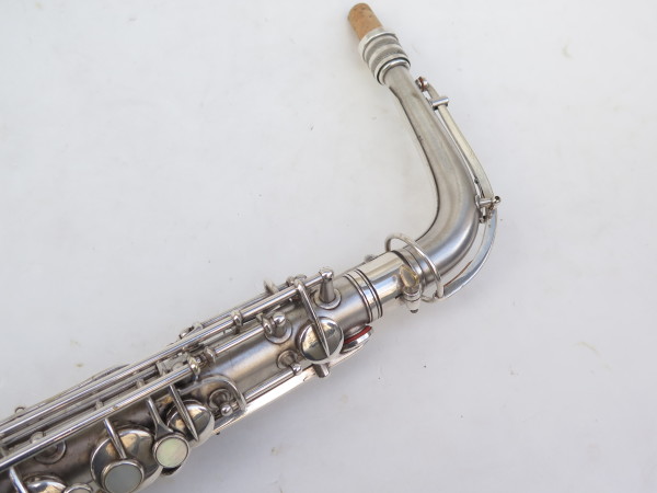 Saxophone ténor en Ut Conn New Wonder 2 argenté gravé (10)