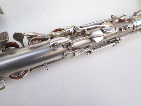 Saxophone ténor en Ut Conn New Wonder 2 argenté gravé (14)