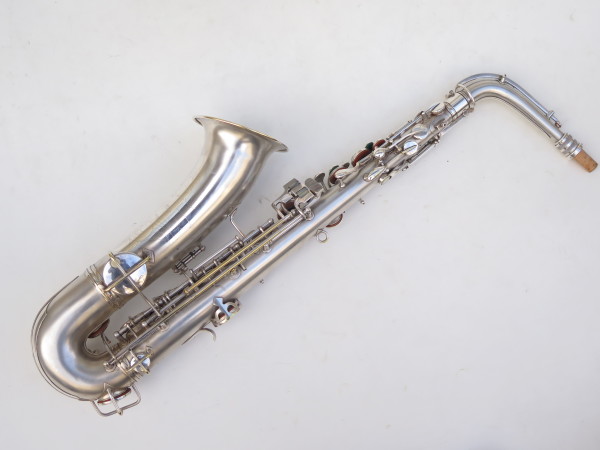 Saxophone ténor en Ut Conn New Wonder 2 argenté gravé (7)